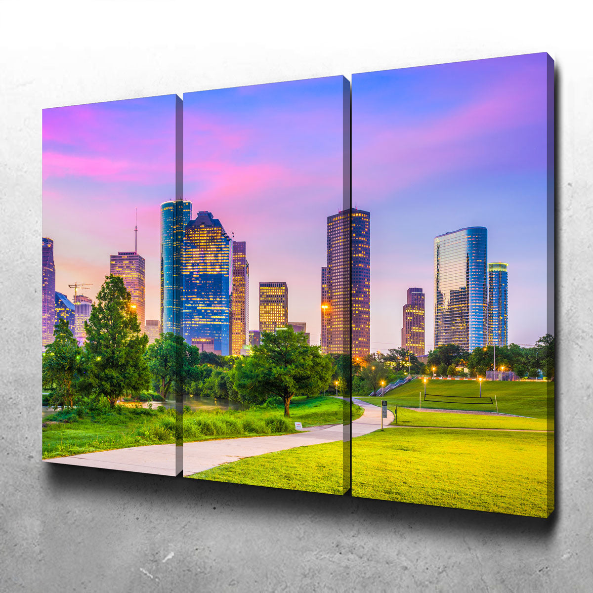 Stunning Houston Cityscape Wall Art for Home Decor