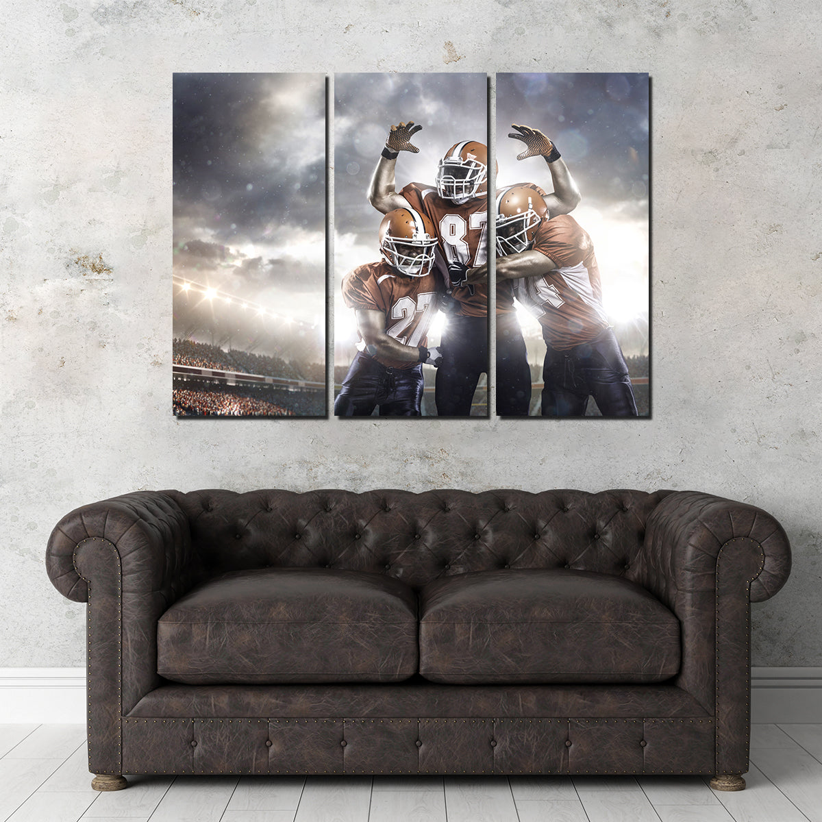 Dynamic Players in Action Wall Art for Stunning Decor