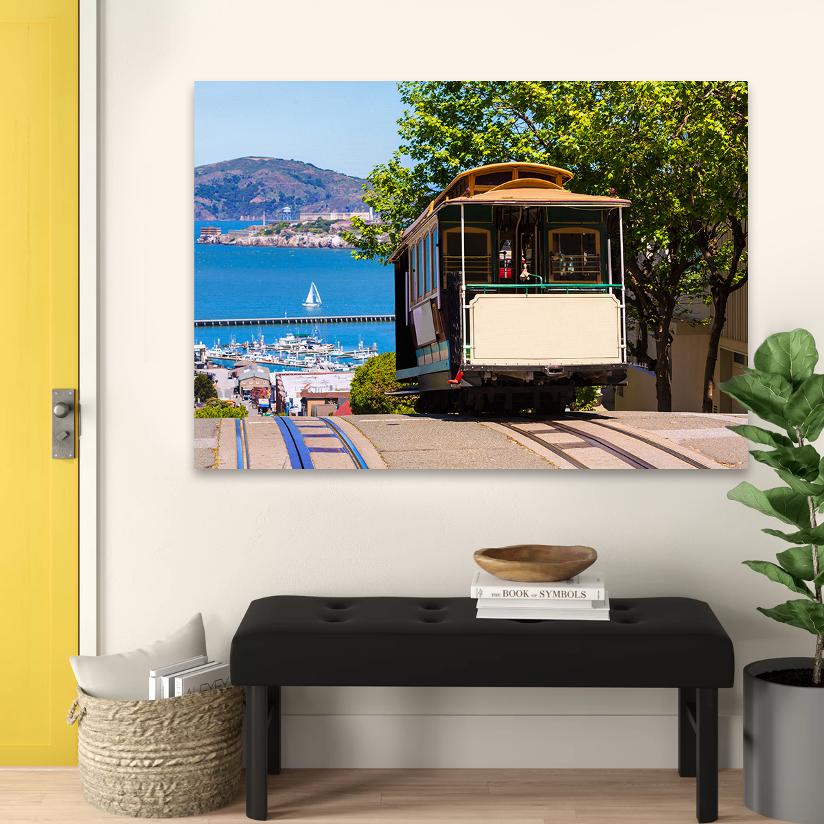 Hyde Street Cable Car High - Quality Wall Art for Stunning Home Decor