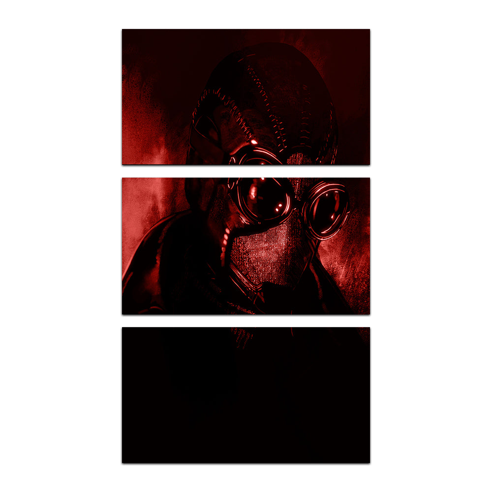Exquisite Noir In Red Wall Art by Andy Brackpool