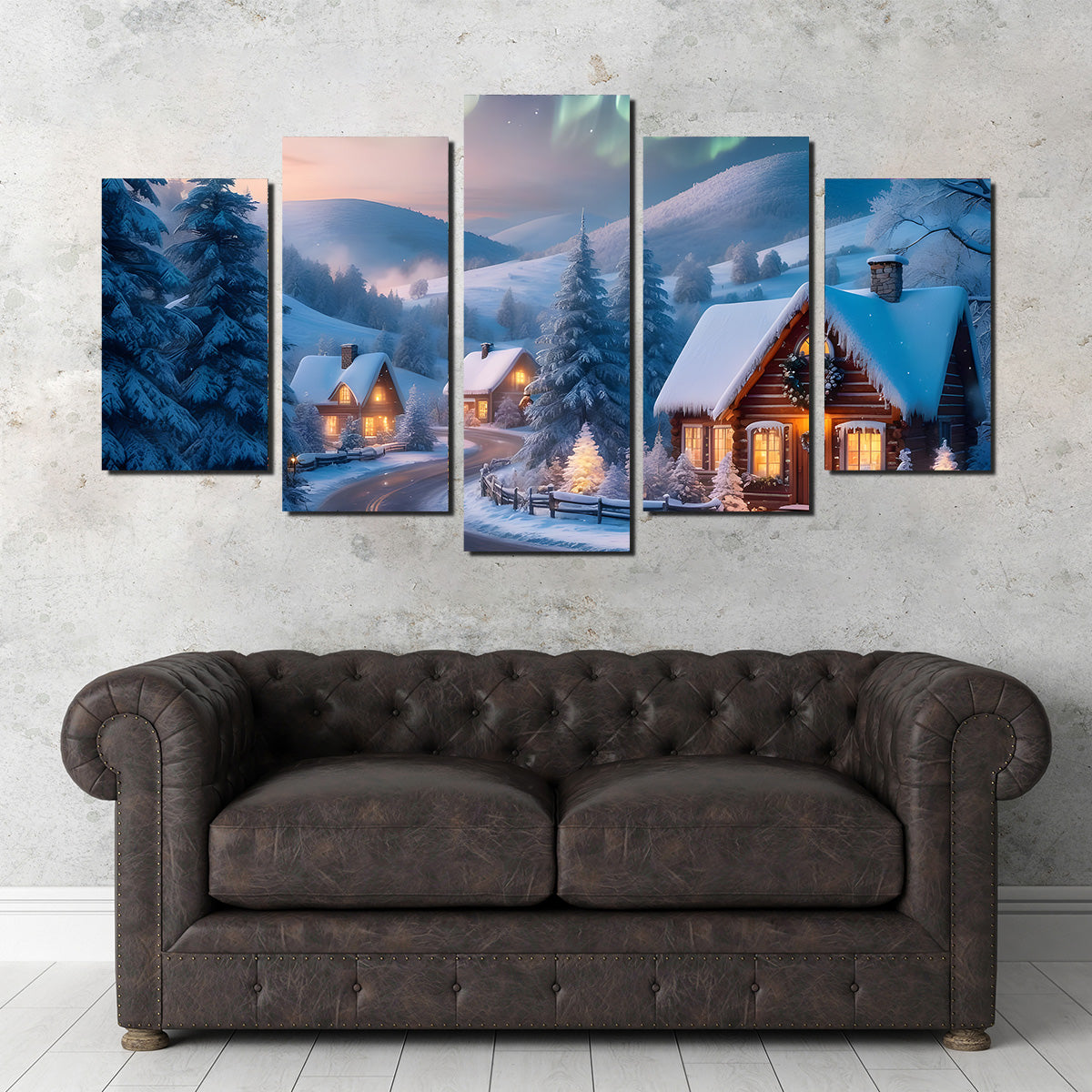 Northern Lights Premium Handmade Canvas Prints