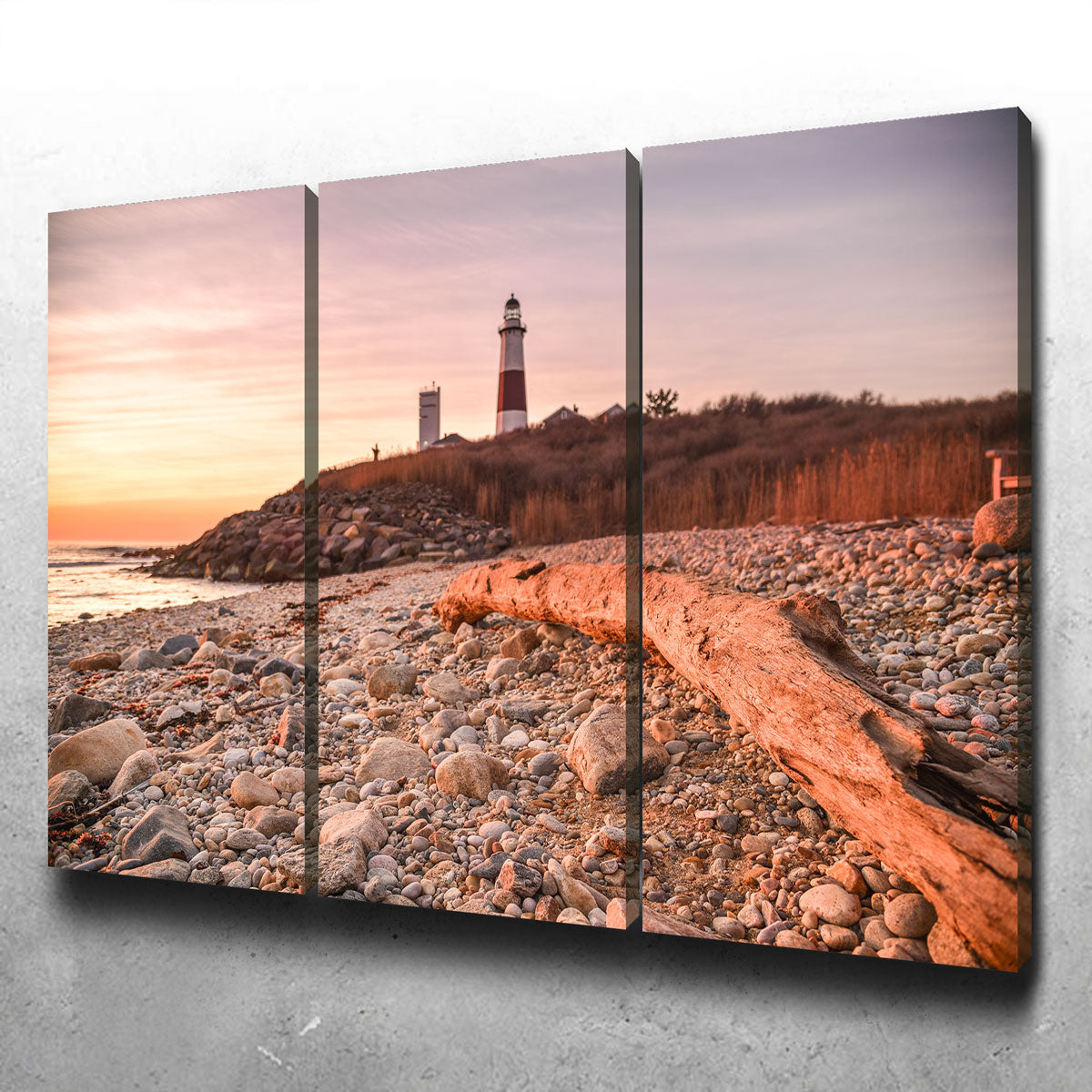 Stunning Montauk Point Lighthouse Wall Art by Dennis Maida