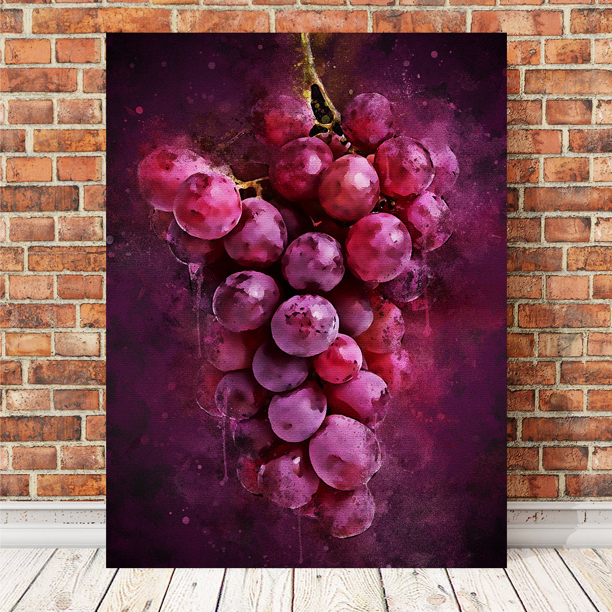 Exquisite Anggur Wall Art - Handmade with Sustainable Pine Wood