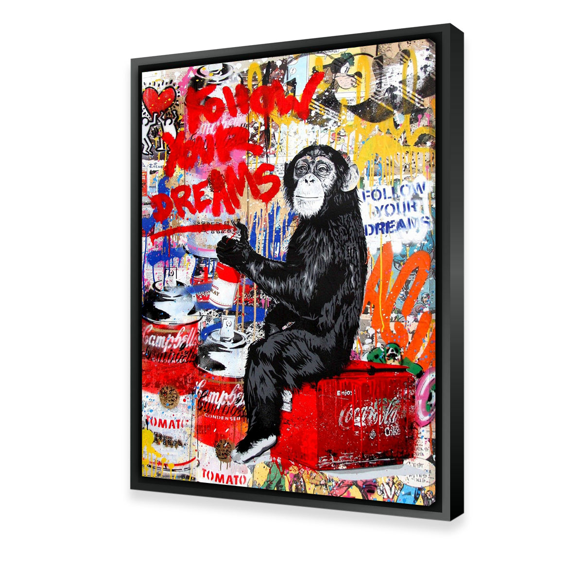 Stunning Monkey Business Wall Art by Ralph & Laura Design
