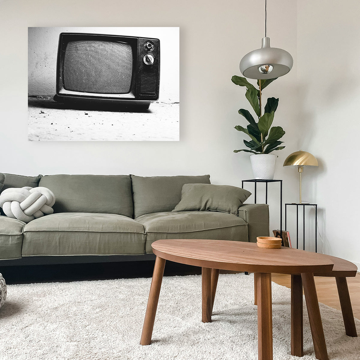 Exquisite Old - Style TV - Inspired Canvas Prints