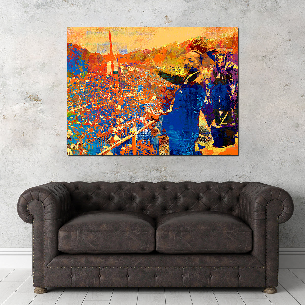 Inspiring 'I Have a Dream' Wall Art by Stephen Chambers