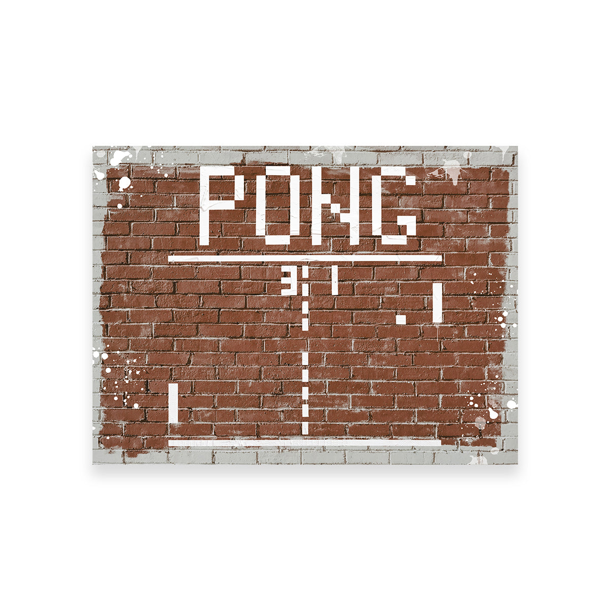 Stunning Pong Wall Art by Stephen Chambers