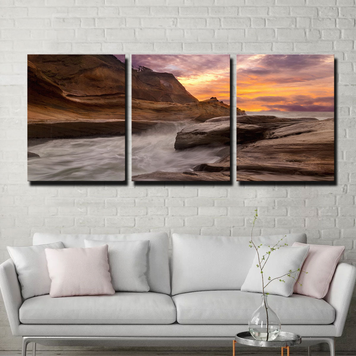 Stunning Cape Kiwanda Wall Art - Handmade Museum-Quality Canvas Print