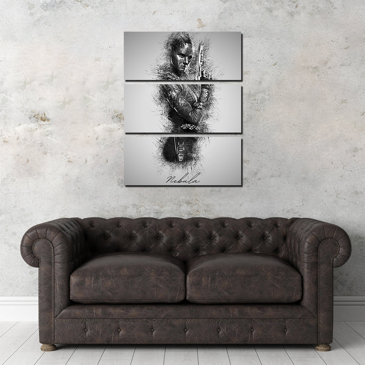 Stunning Nebula Wall Art - Handmade with Museum-Quality Canvas