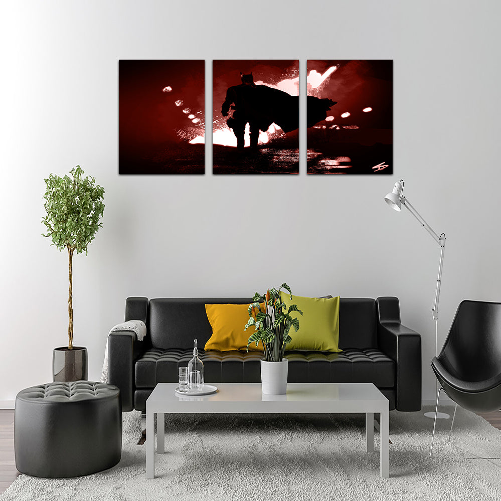 Bat Man's Vengeance - Stunning Wall Art by Andy Brackpool