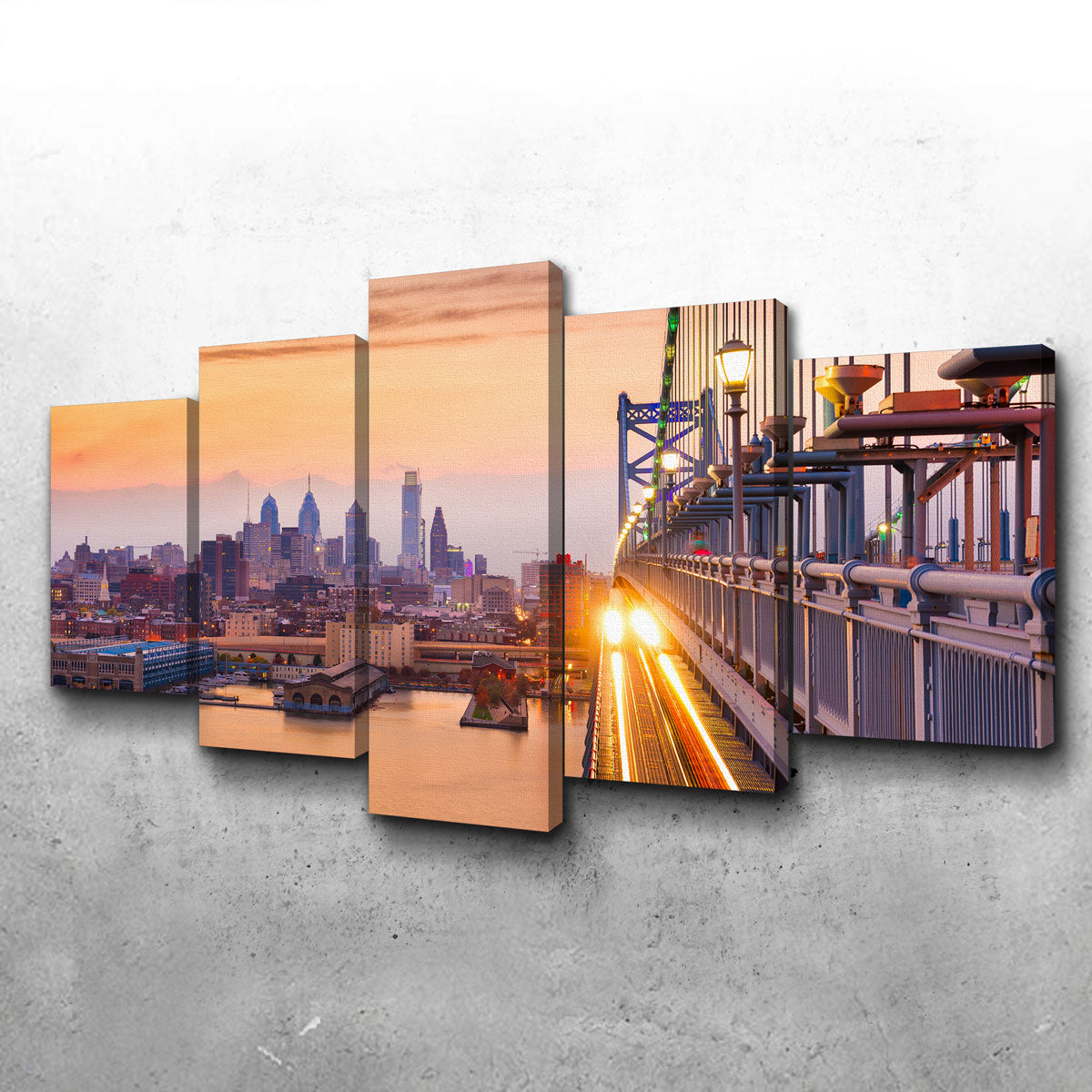 Exquisite Philadelphia Wall Art - Handmade with Sustainable Pine Wood