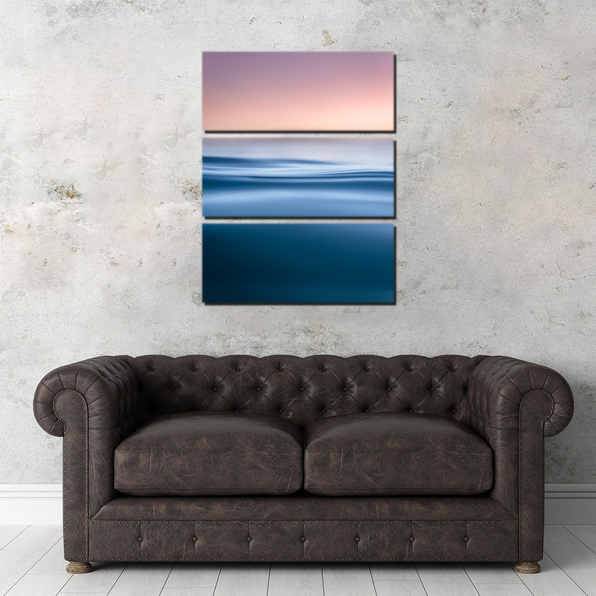 Exquisite Ocean Silk Wall Art by Lucas Moore