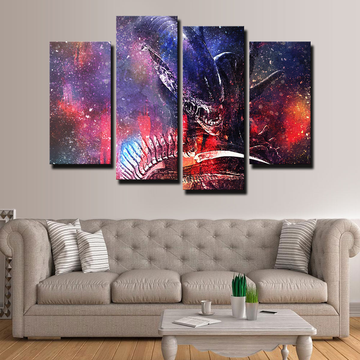 Exquisite Alien Wall Art - Ideal for Space Enthusiasts