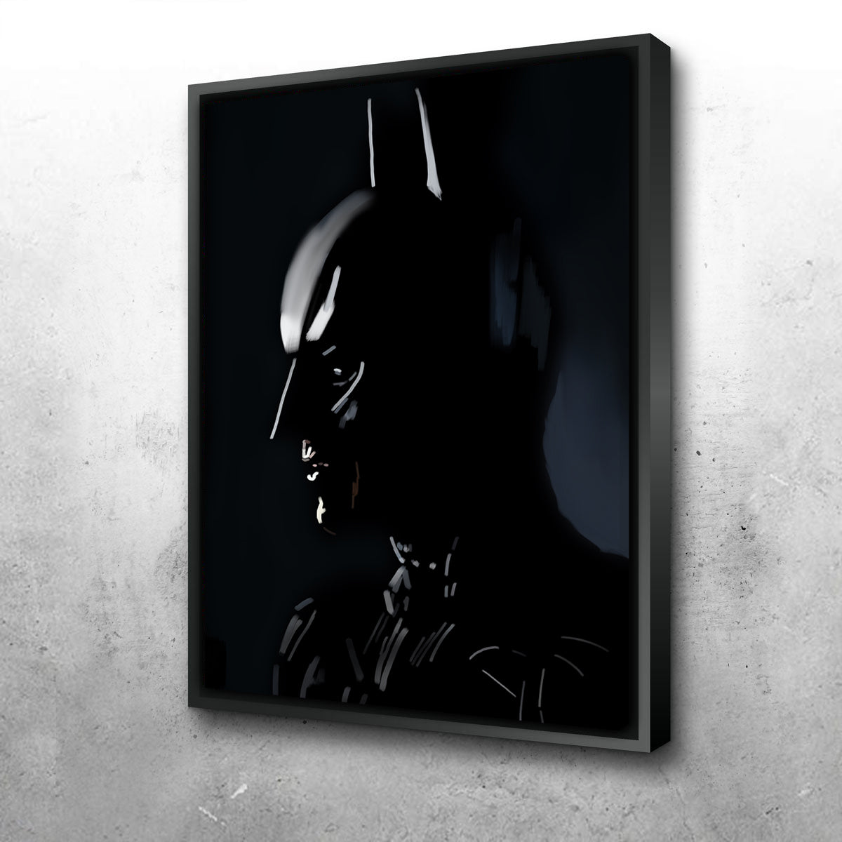 Stunning Batman In Silhouette Wall Art by Andy Brackpool
