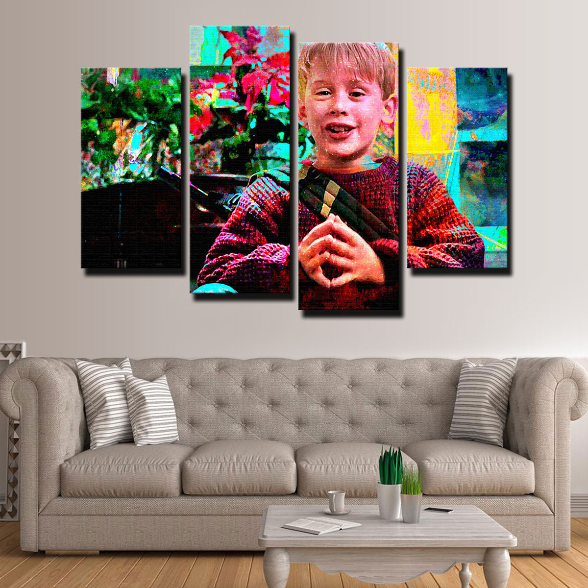Stunning Home Alone Wall Art for Decorative Appeal