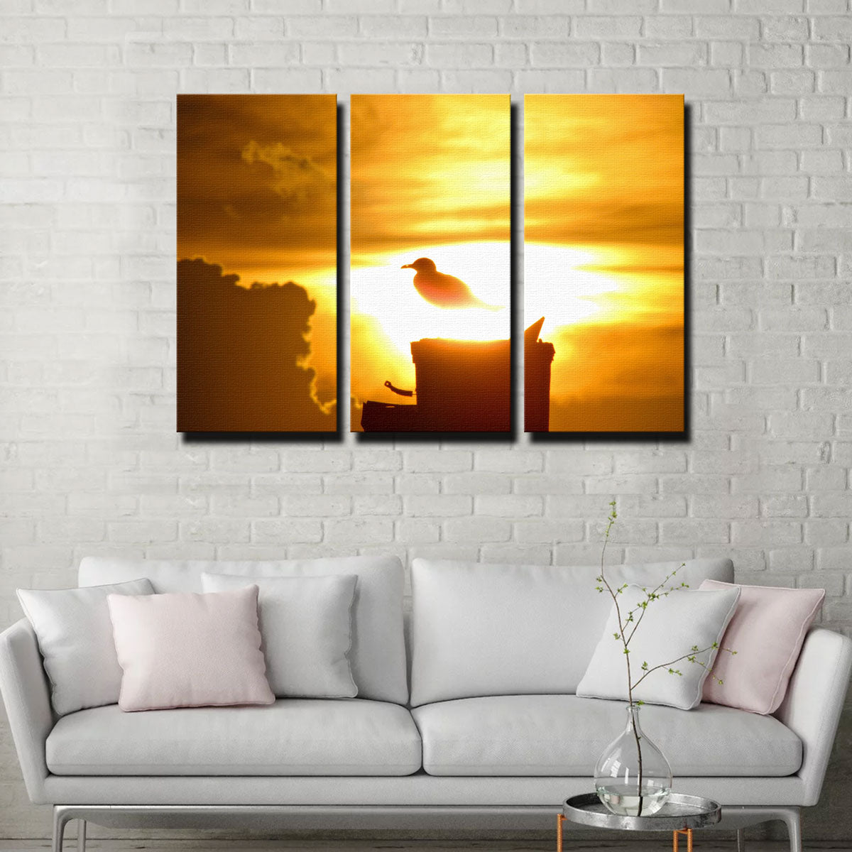 Stunning Nuclear Seagull Wall Art by David Campbell