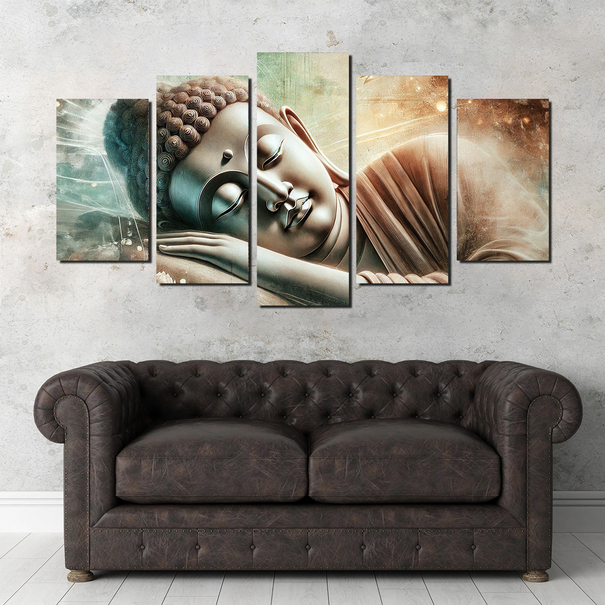 Exquisite Sleeping Buddha Wall Art for Your Home