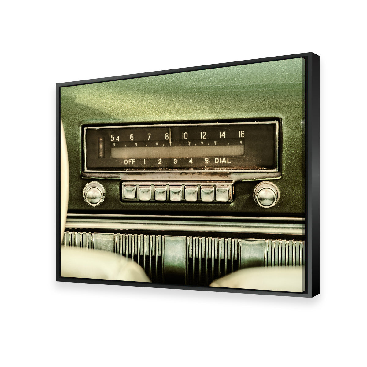 Vintage Old Car Radio with Premium Features