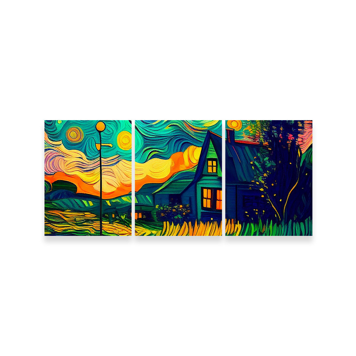 Charming Home Sweet Home Wall Art by Jennifer Hotai