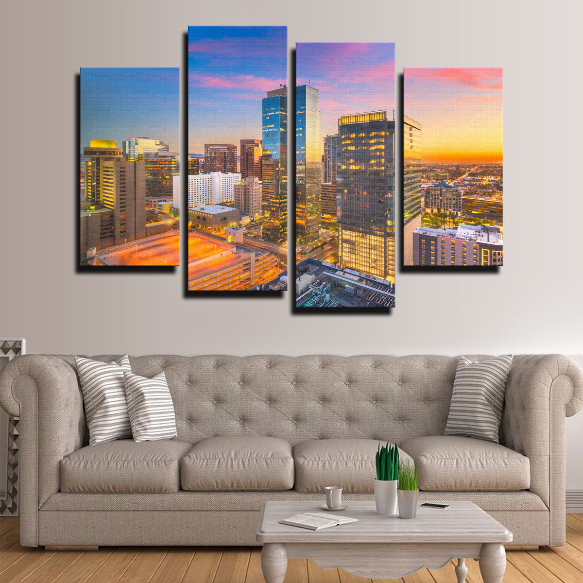 Exquisite Phoenix Cityscape Wall Art for Stunning Home Decor