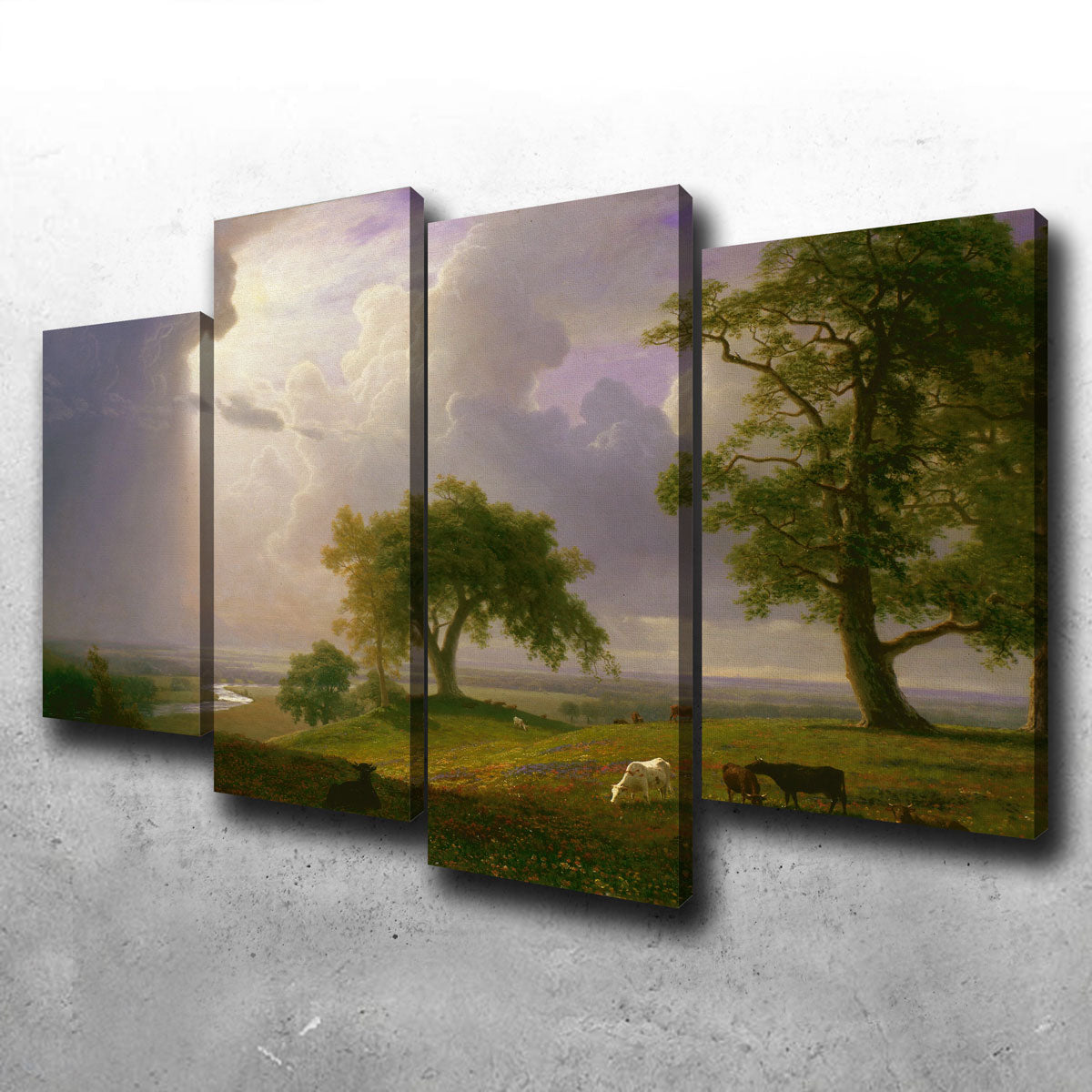 Stunning California Spring Wall Art by Albert Bierstadt