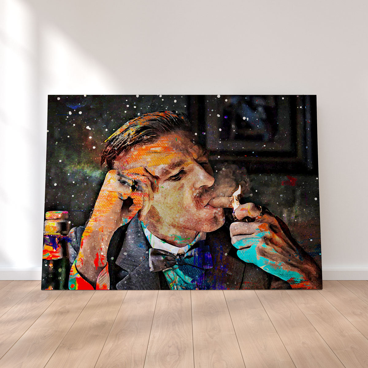 Stylish Arthur Shelby Wall Art with Museum-Quality Canvas
