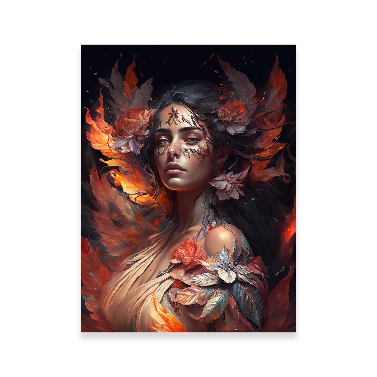 Gorgeous She Creates Sparks Wall Art by Jennifer Hotai