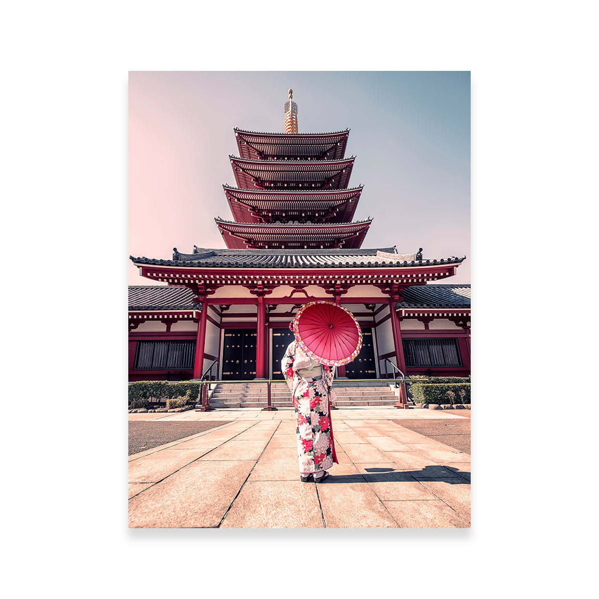 Stunning Asakusa Wall Art by Manjik Pictures