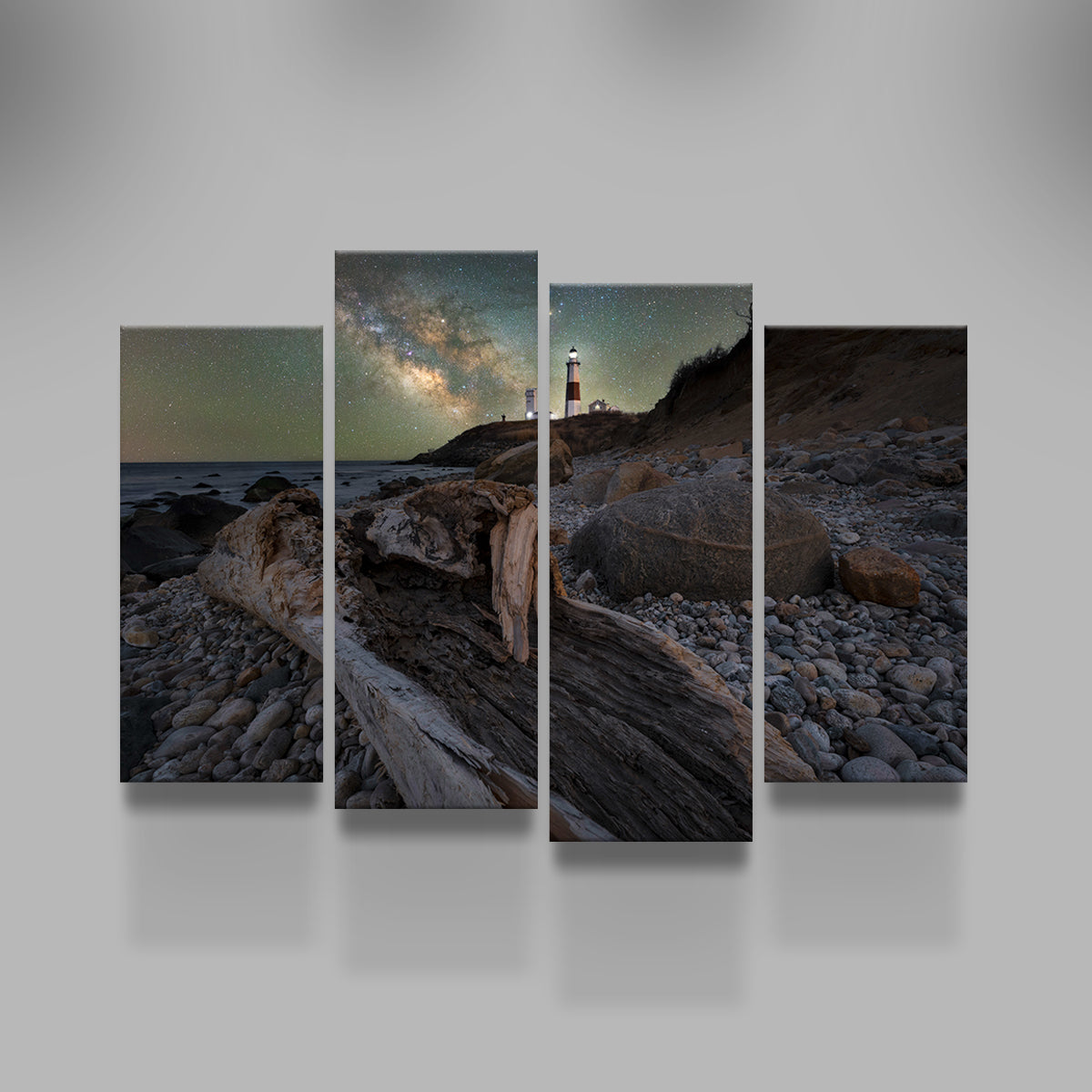 Stunning Montauk NY Driftwood Beach Wall Art by Shaun Mayer