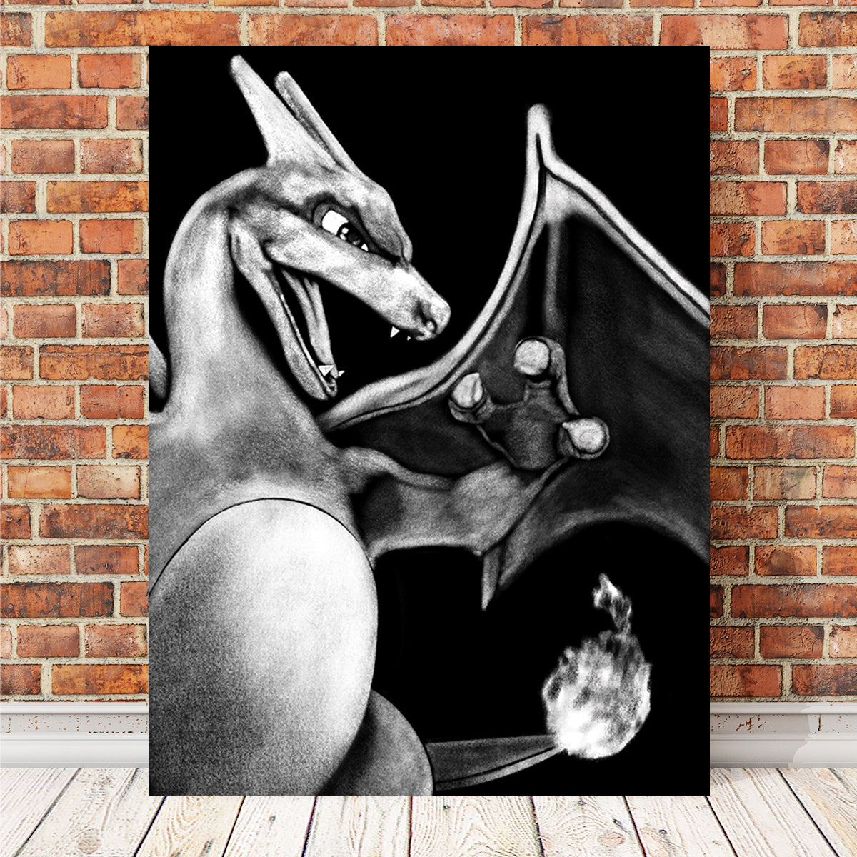 Stunning Charizard Wall Art for Your Home Decor