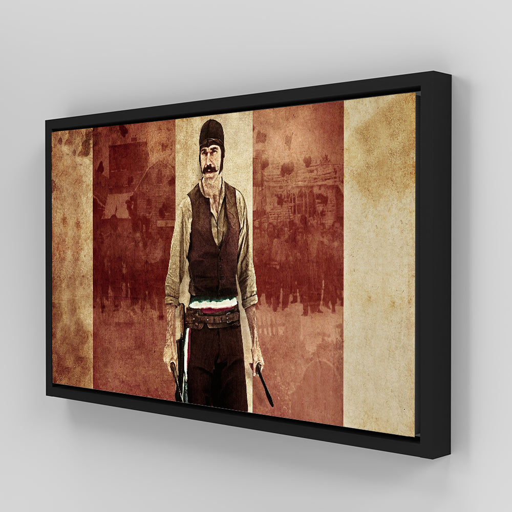 Bill Panoramic Wall Art - Museum-Quality Sustainable Pine Wood Canvas