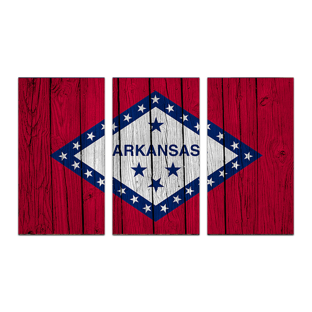 Beautiful Arkansas State Flag Wall Art for Your Home Decor