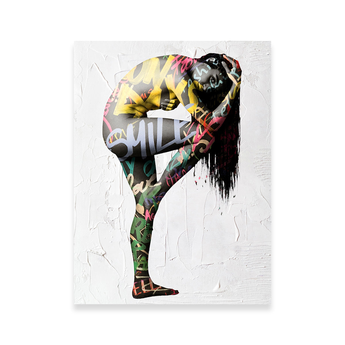 Stunning Smile Only Wall Art by Stephen Chambers