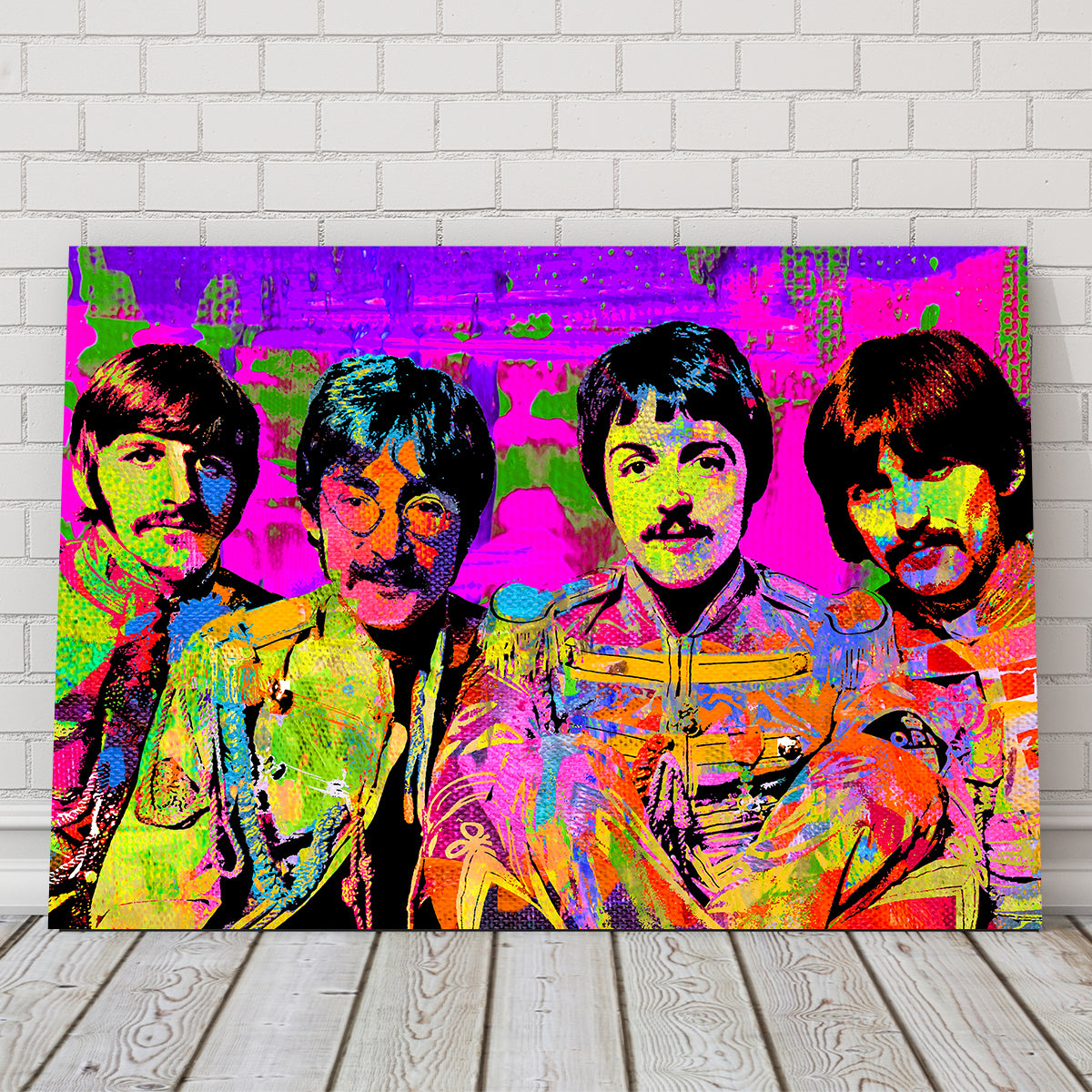 Sgt. Pepper's Iconic Beatles Wall Art by Stephen Chambers