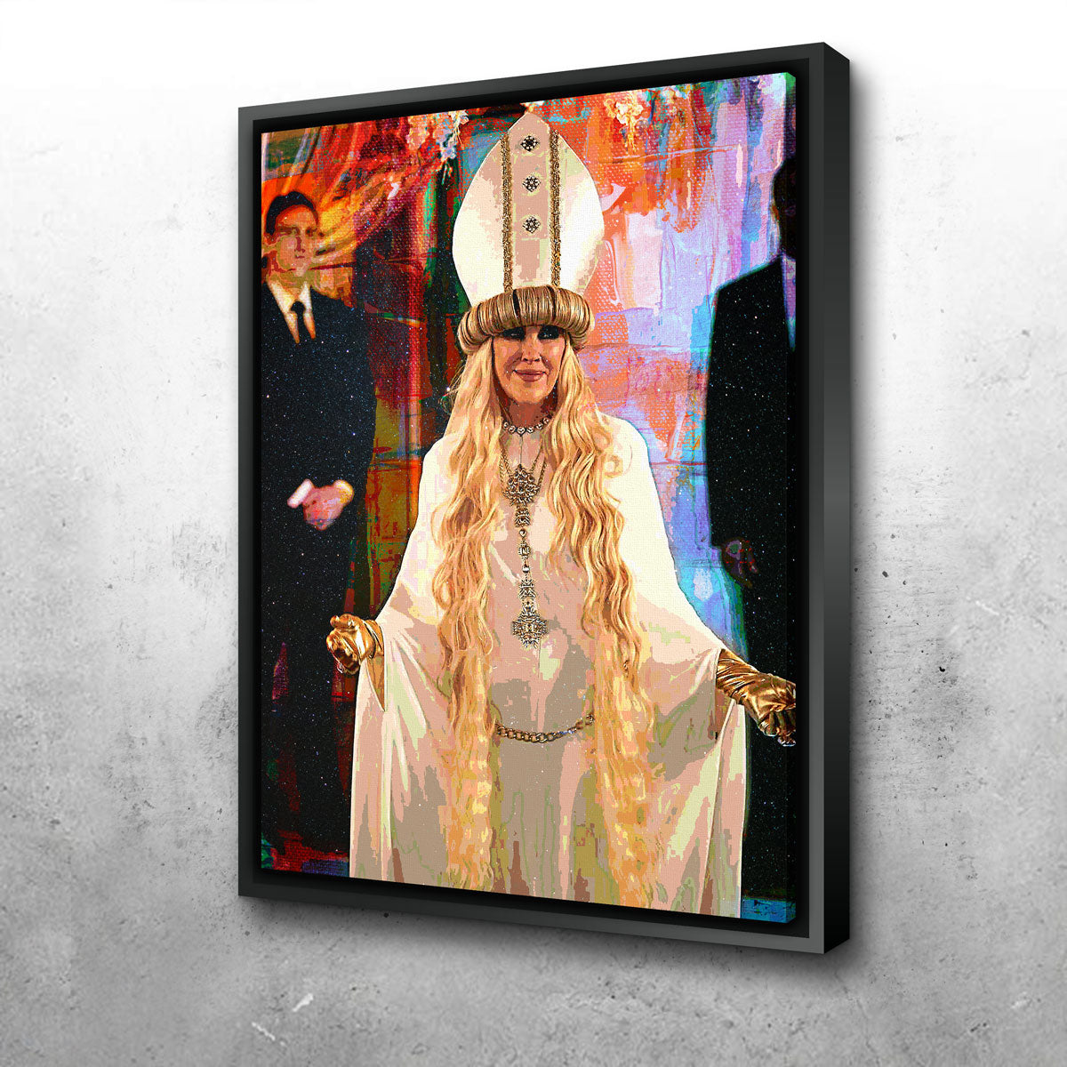Exquisite Pope Moira Wall Art - Handmade with Sustainable Materials
