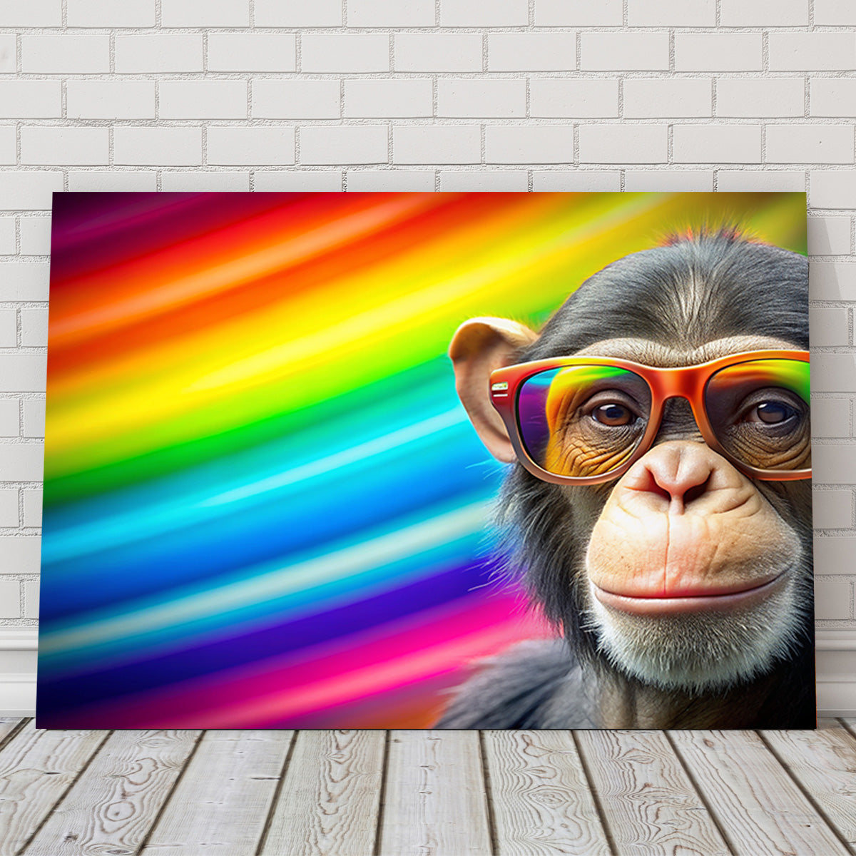 Vibrant Monkey Color Wall Art for Stunning Home Decor