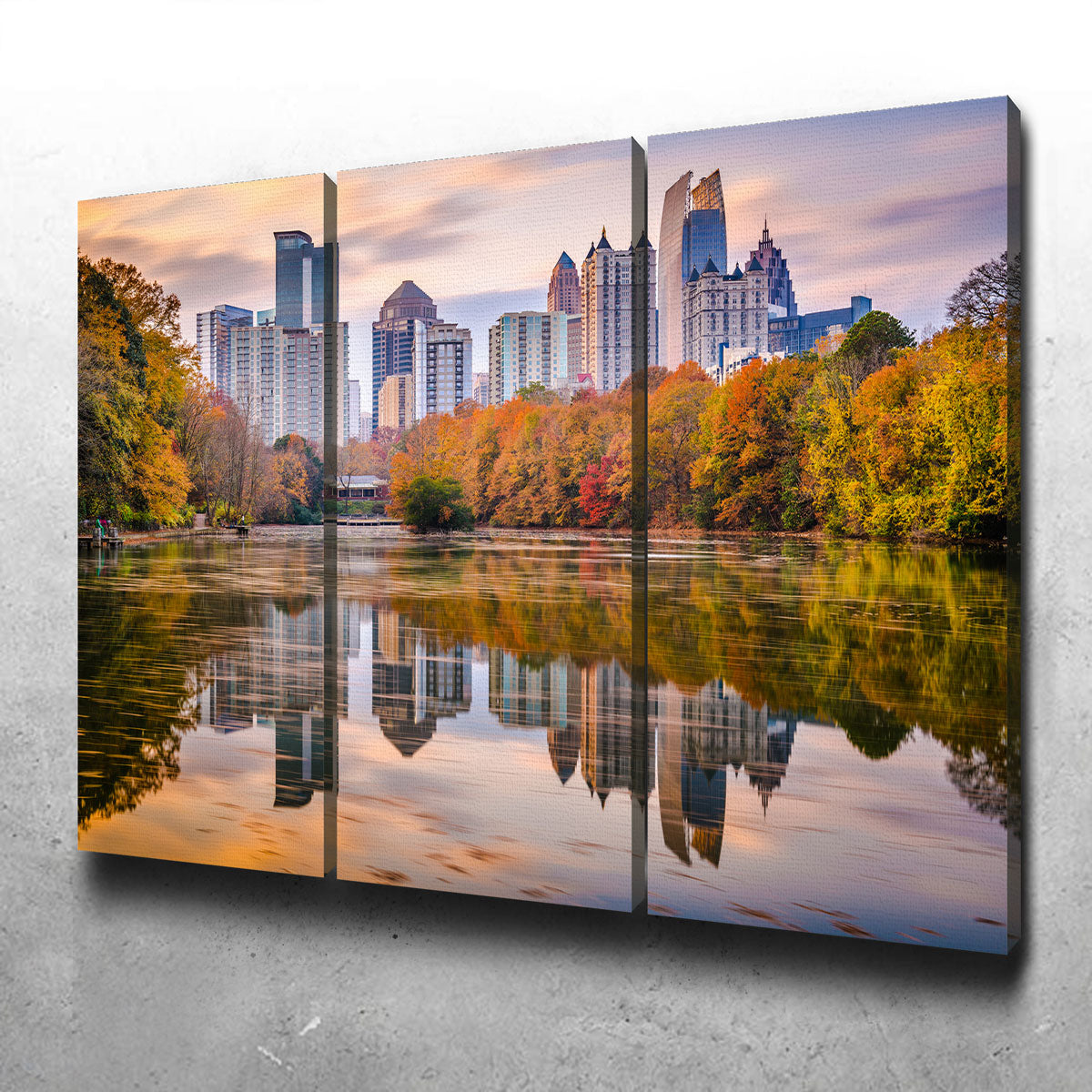 Stunning Atlanta From The Park Wall Art for Your Home Decor