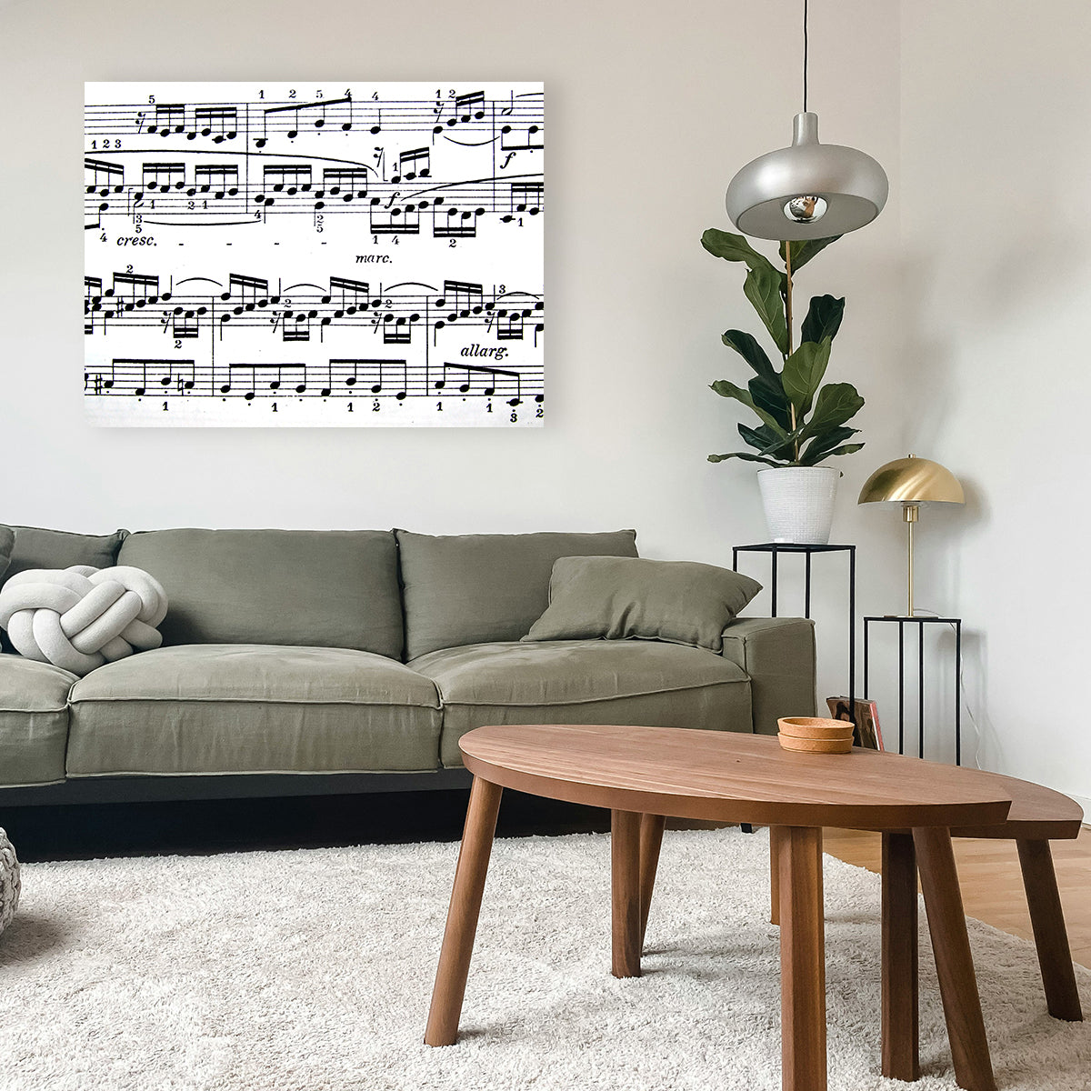 Exquisite Sheet Music Wall Art for Stunning Home Decor