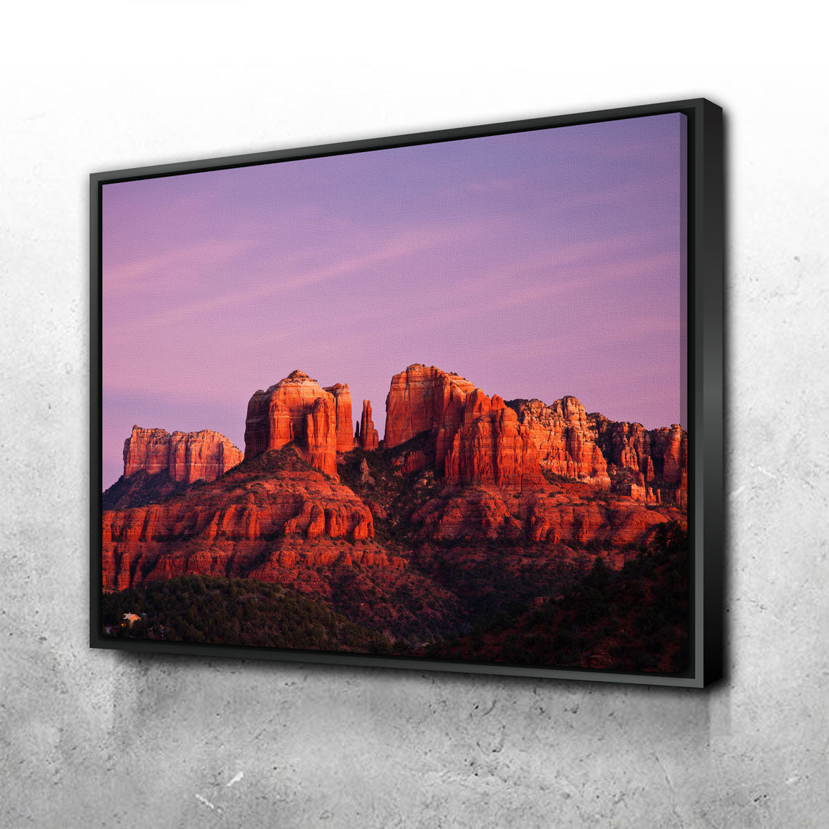 Stunning Cathedral Rock Wall Art for Your Home Decor