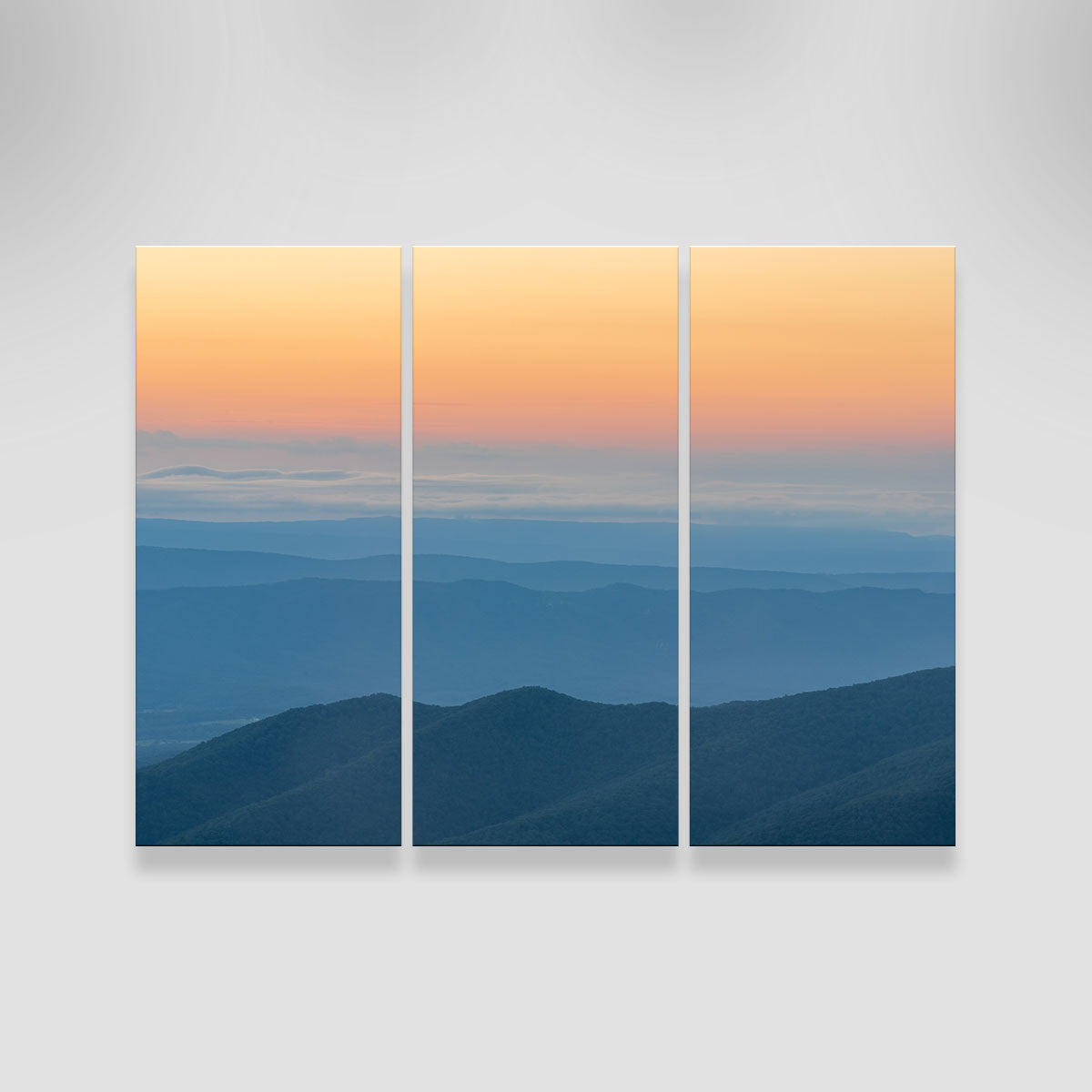 Stunning Shenandoah Sunset Wall Art by Dennis Maida