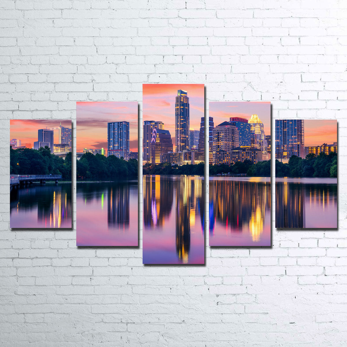 Austin at Night: Stunning Wall Art for Your Home