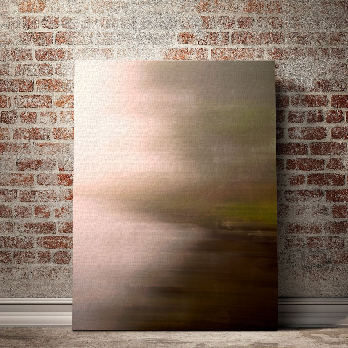 Enigmatic Silhouette in the Fog Wall Art by Mike Cotton
