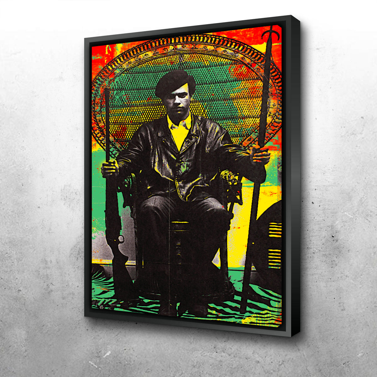 Stylish Huey P Newton Wall Art for Stunning Decor