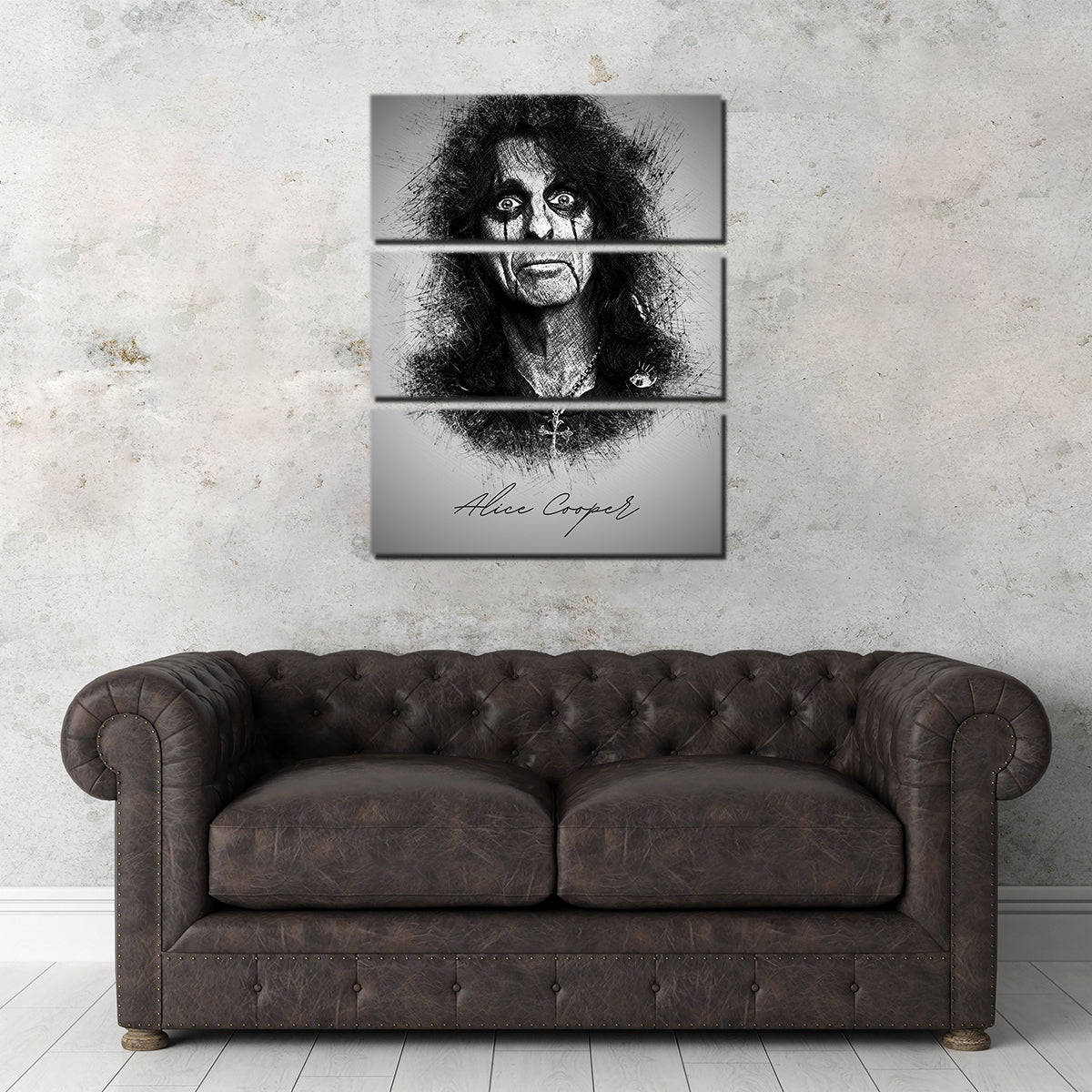 Alice Cooper Stunning Wall Art by Albi Art