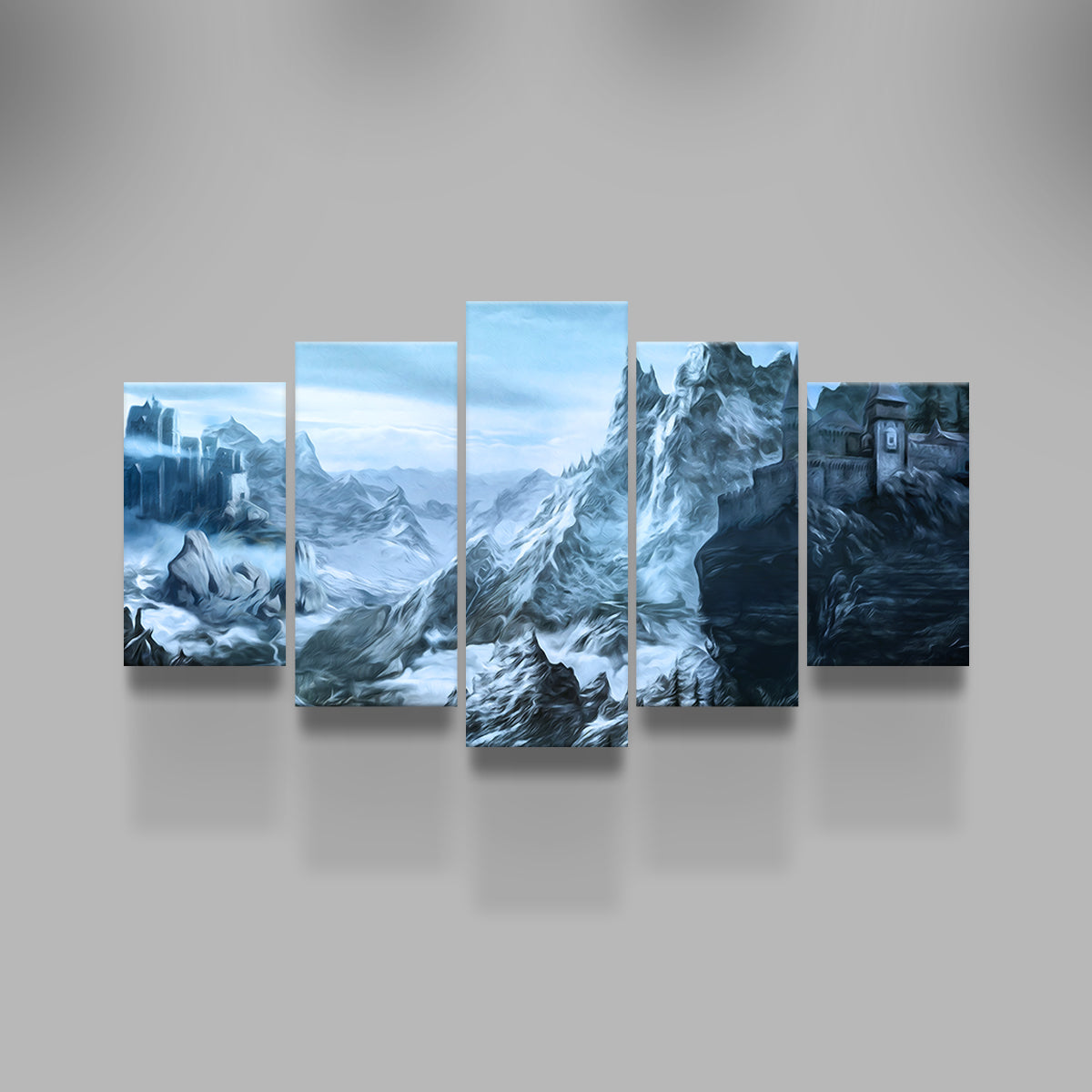 Stunning Castle Ridge Wall Art by George Sorin