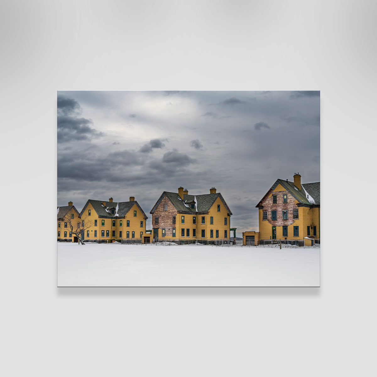 Exquisite Officer's Row Wall Art by Dennis Maida