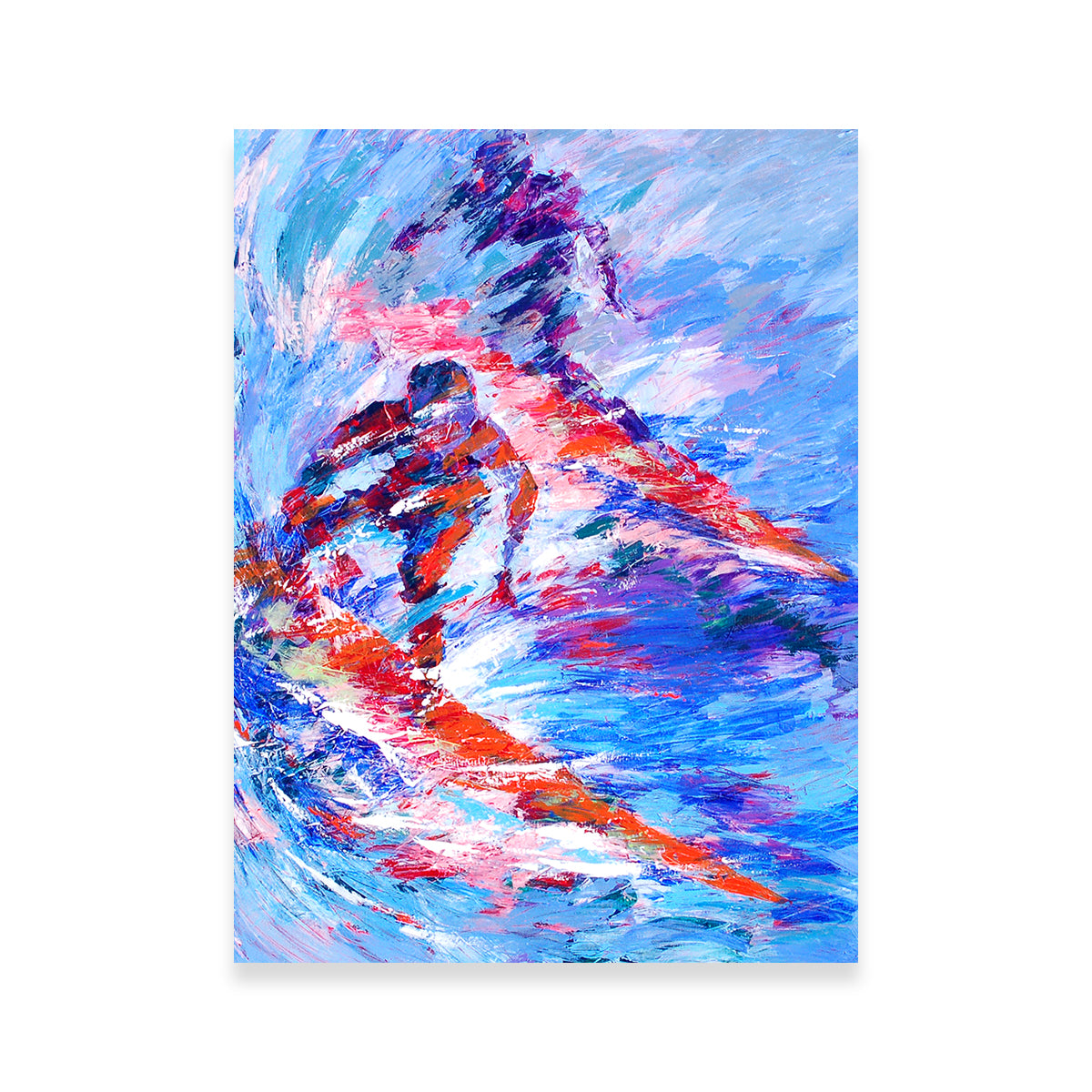 Stunning Shadow Surfer Wall Art by Gerry Segismundo