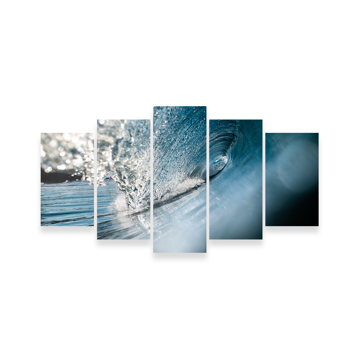 Exquisite Shattered Glass Wall Art by Lucas Moore