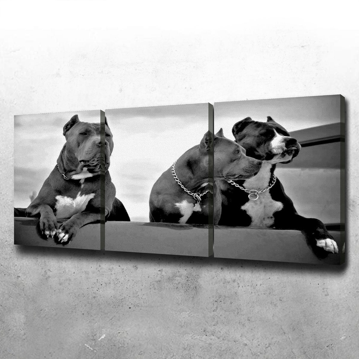 Stunning Pit Bulls Wall Art for Your Home Decor