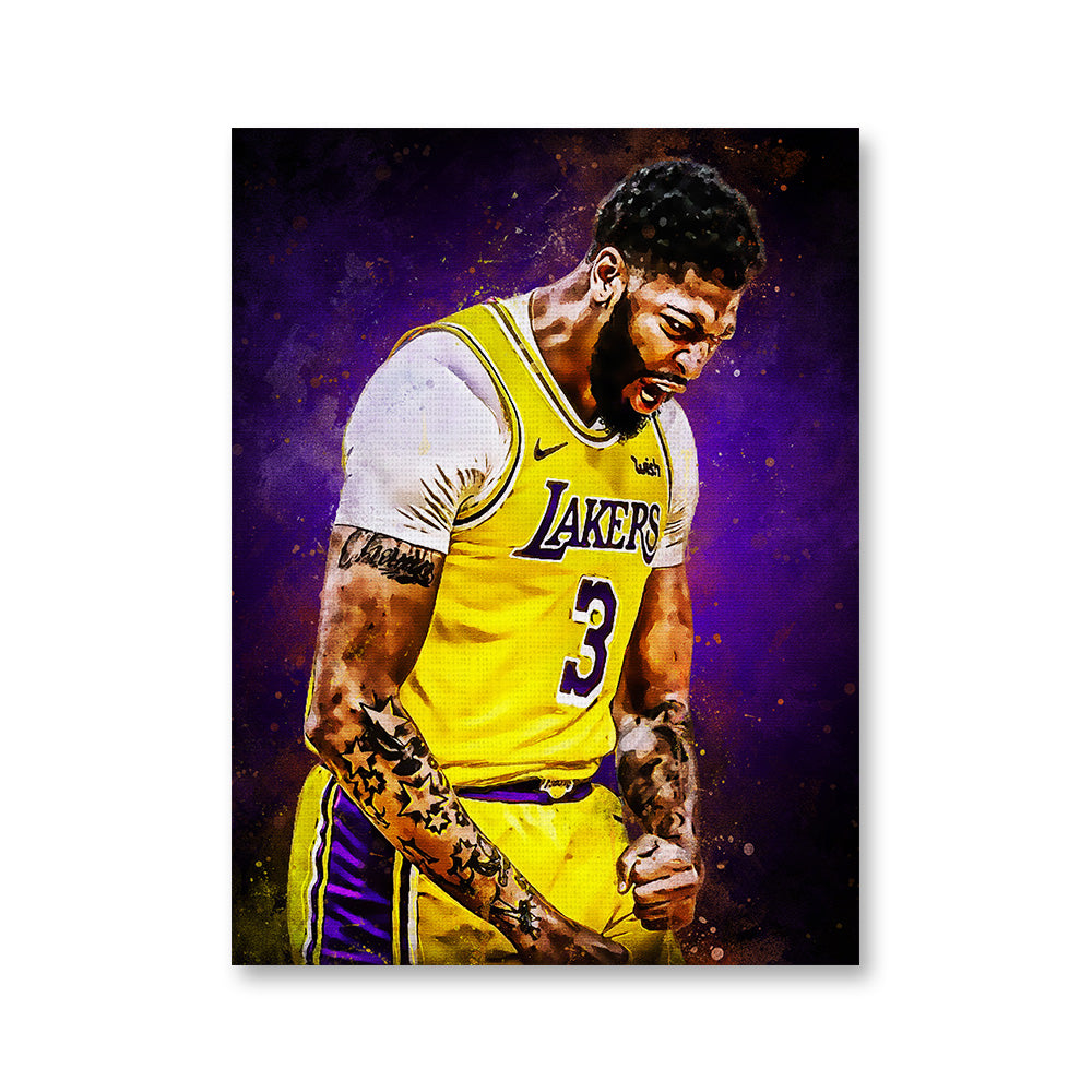 Anthony Davis High - Quality Wall Art Painting